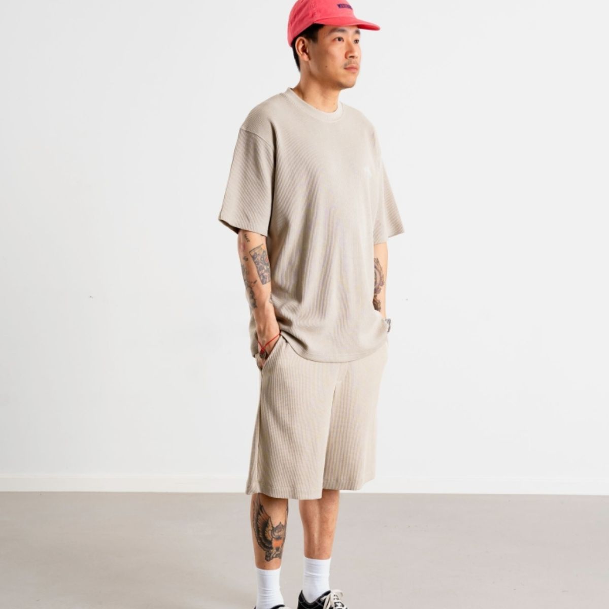 Woodbird Mens WBBaine Waffel Tee