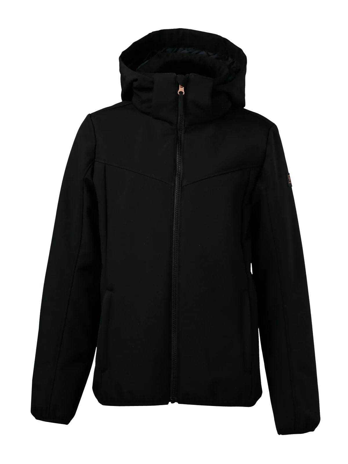 ik ben trots Groot universum draadloze Brunotti Apexia Girls Softshelljacket | 9999 Black | 164 | 8717758904772