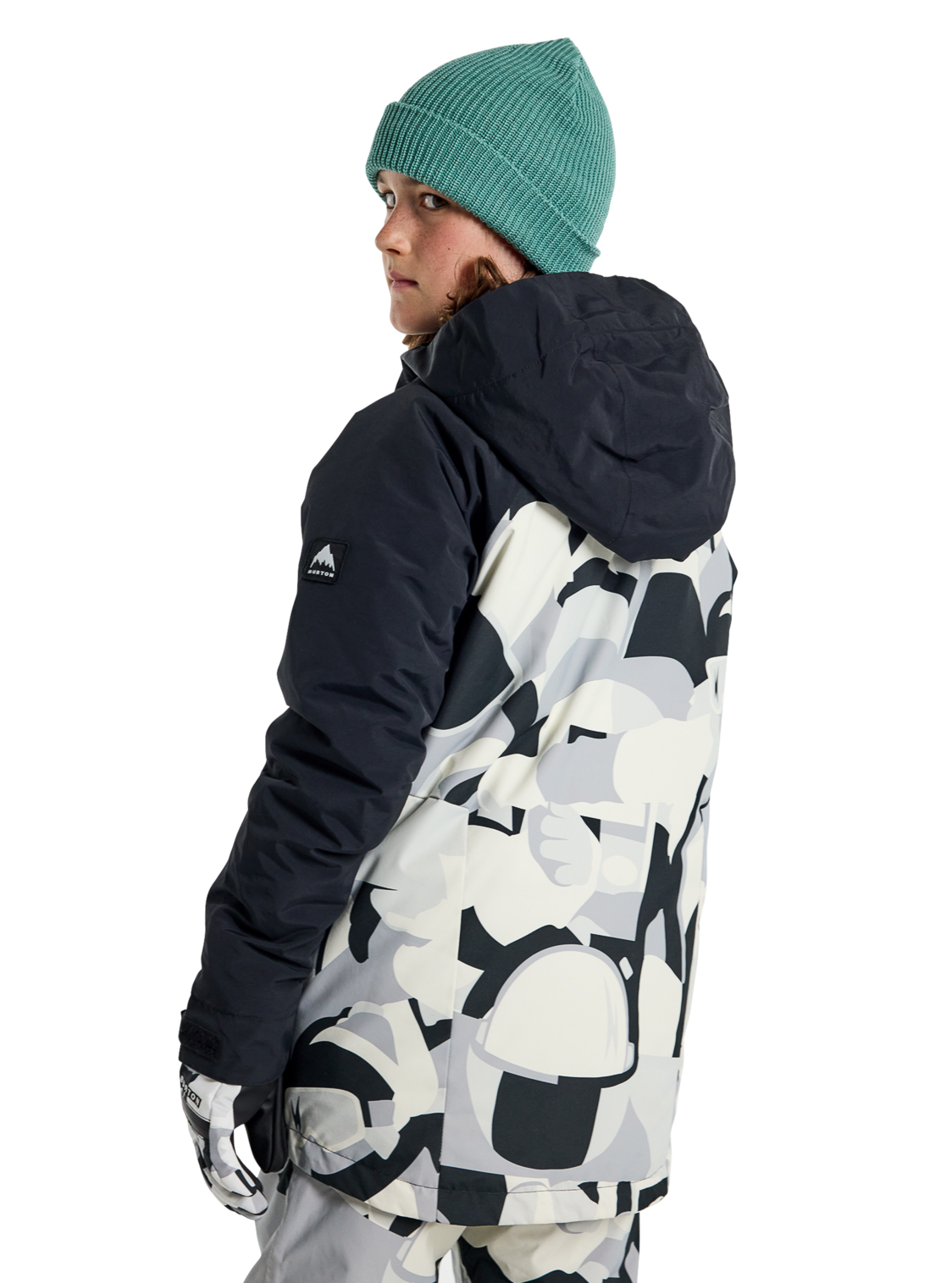 Burton Boys Covert 2_0 2L Jacket 002 True Black/True Black Cosmoblock