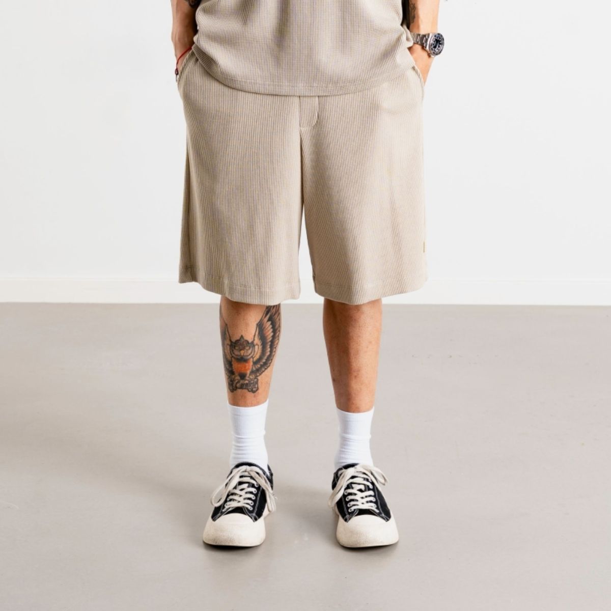 Woodbird Mens WBBen Waffel Shorts