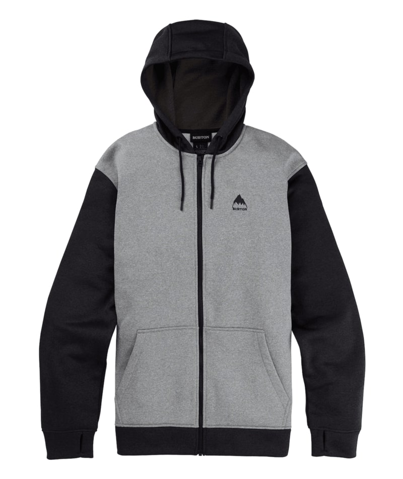 Burton Mens Burton Oak Full-Zip Hoodie