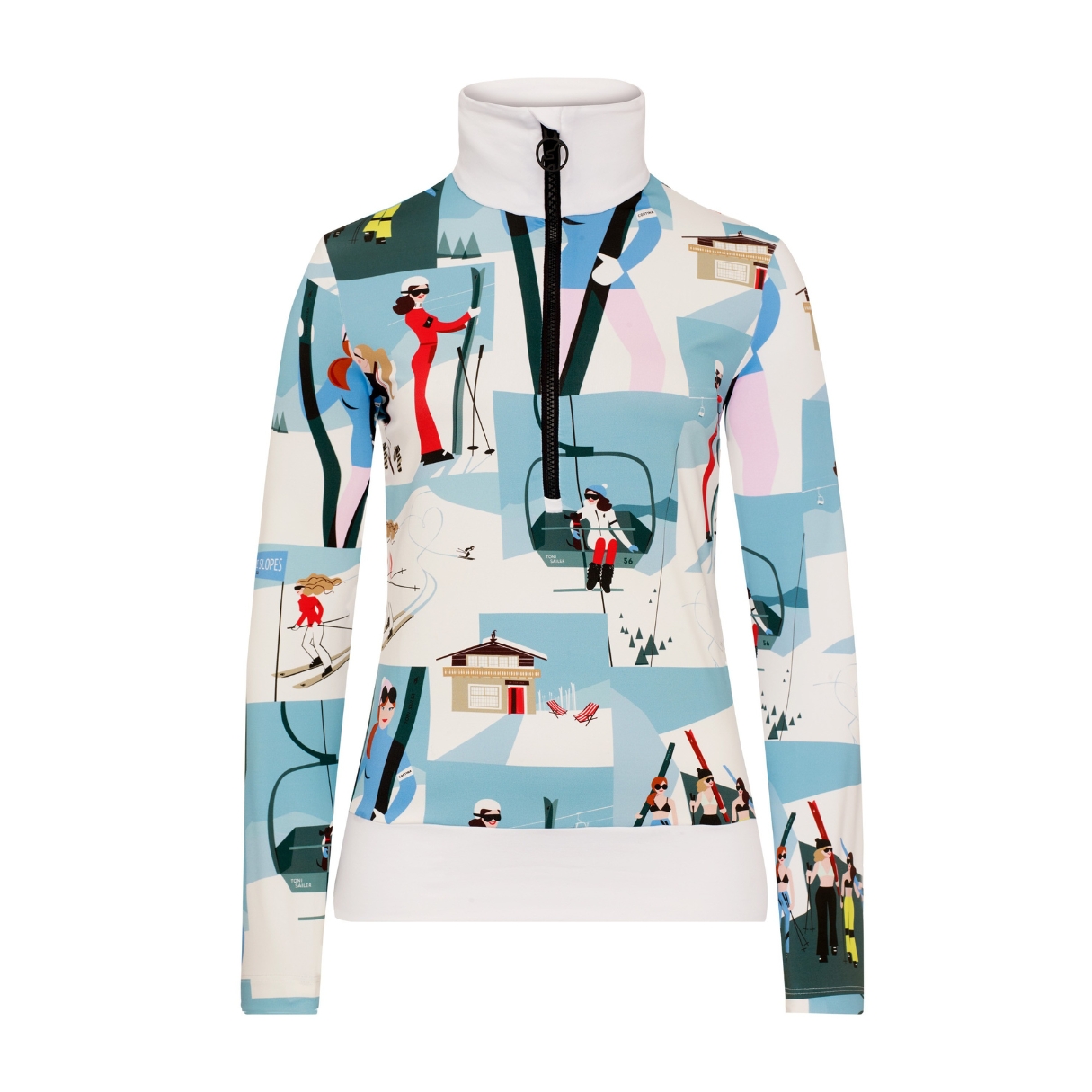 Toni Sailer Womens Wieka Print First Layer