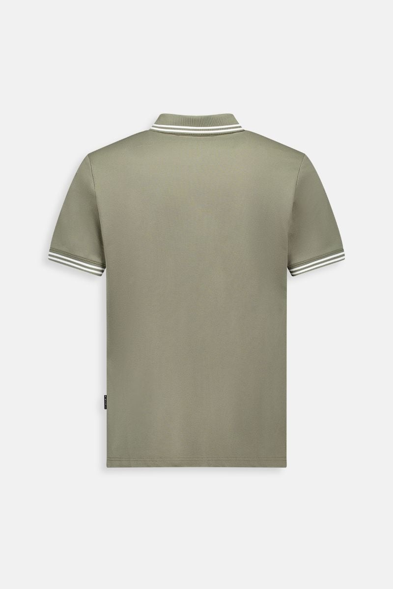 Airforce Mens Polo Doubble Stripe