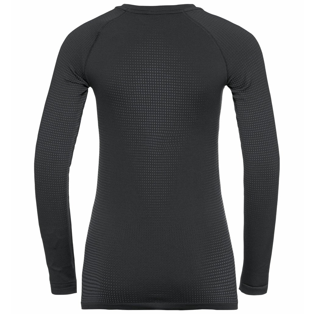 Odlo W BL TOP Crew neck L/S PERFORMANCE WARM ECO