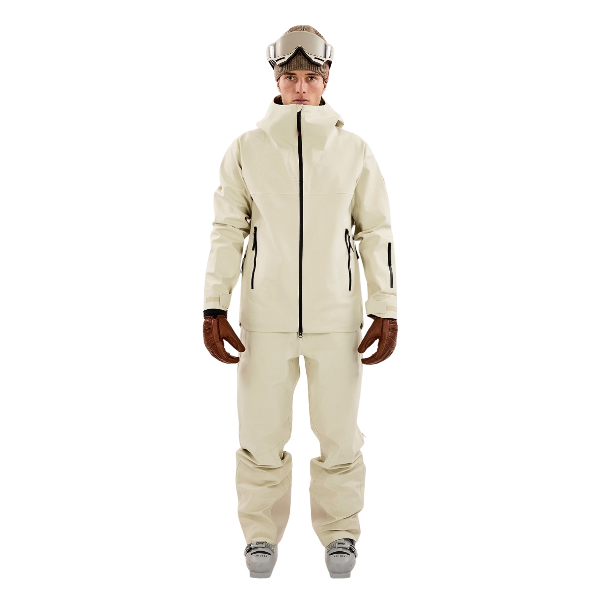 The Mountain Studio Mens 3L Rugged Ripstop Shell Jacket