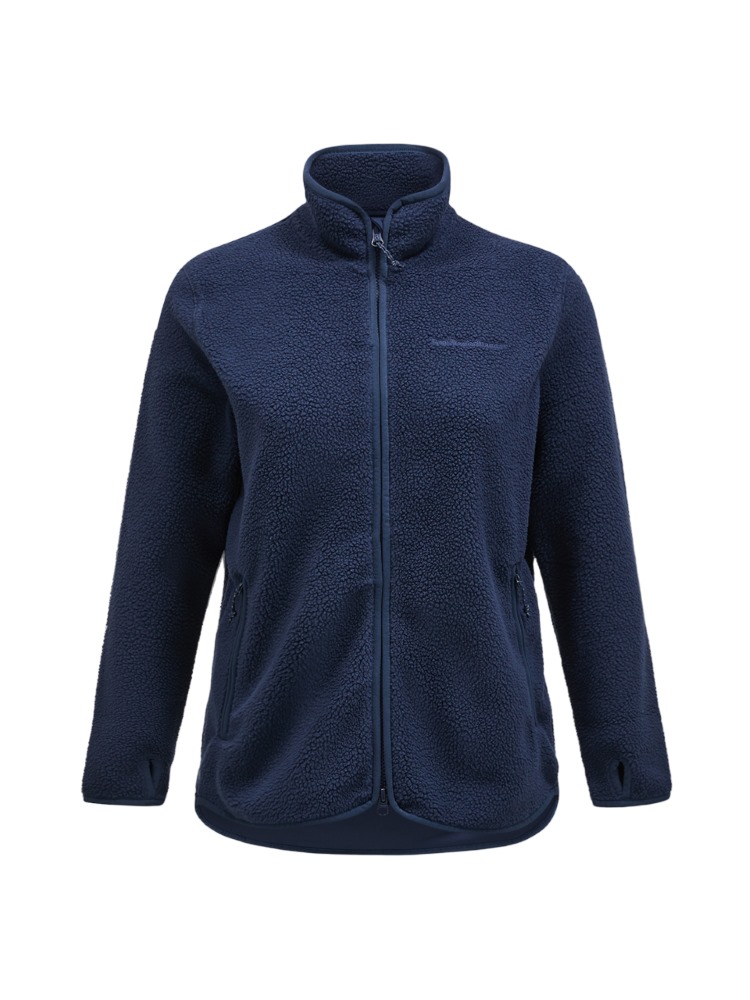 Peak Performance Womens Pile Zip Jacket