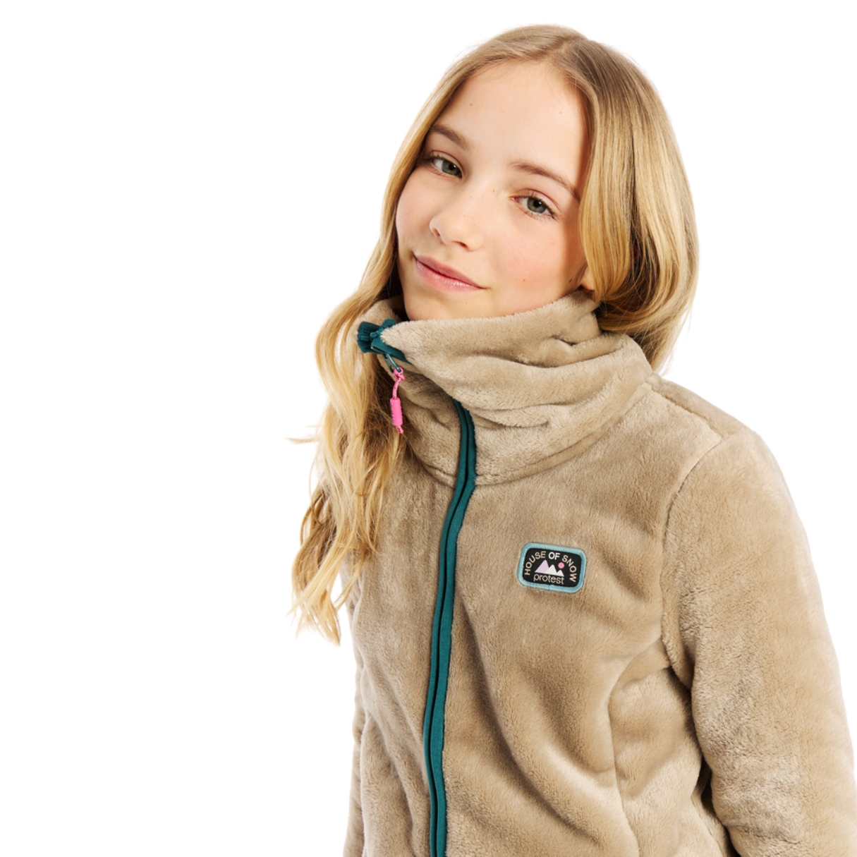 Protest Girls Prtjoanne Jr Full Zip Active Top