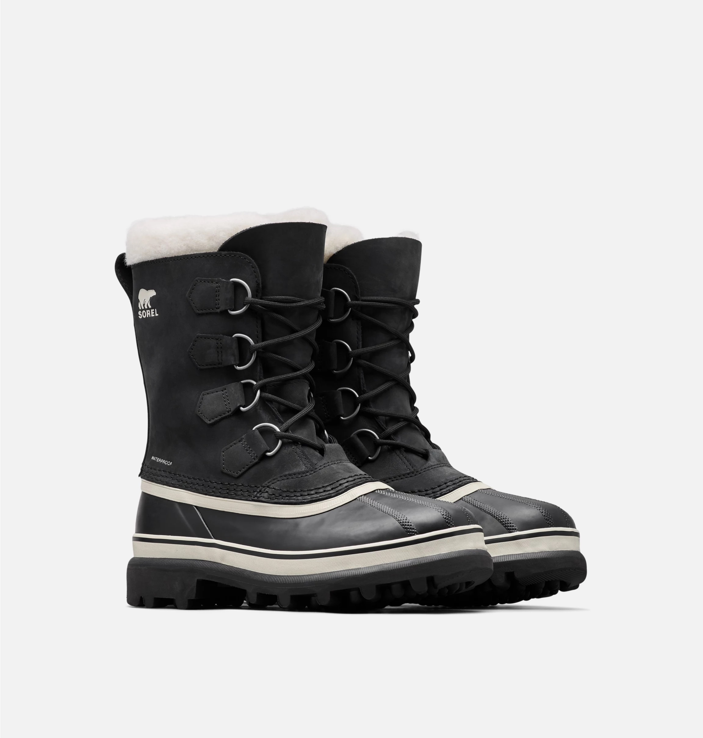 Sorel caribou shop black tusk