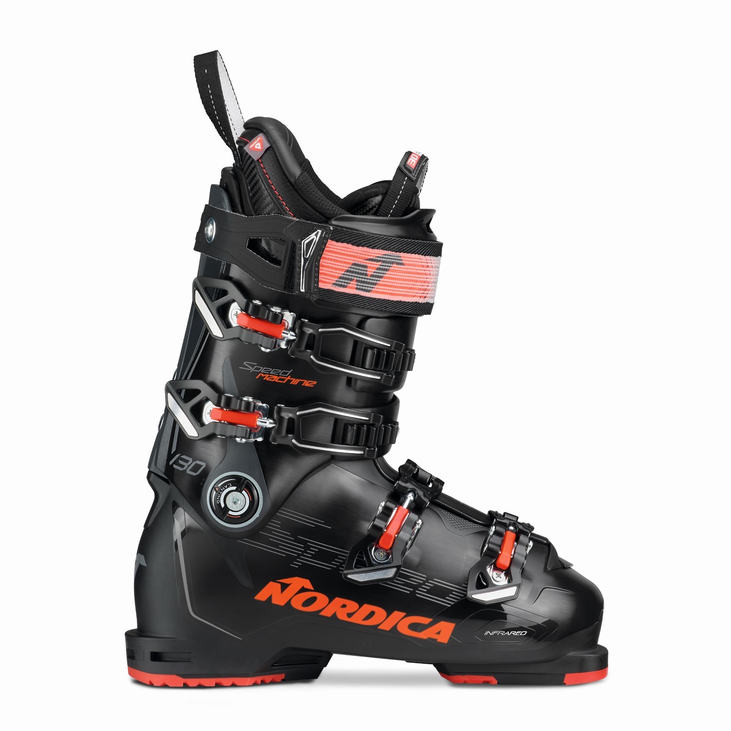 periscoop Percentage soort Nordica Speedmachine 130 | Black Red | 26,0 | 8050459763621