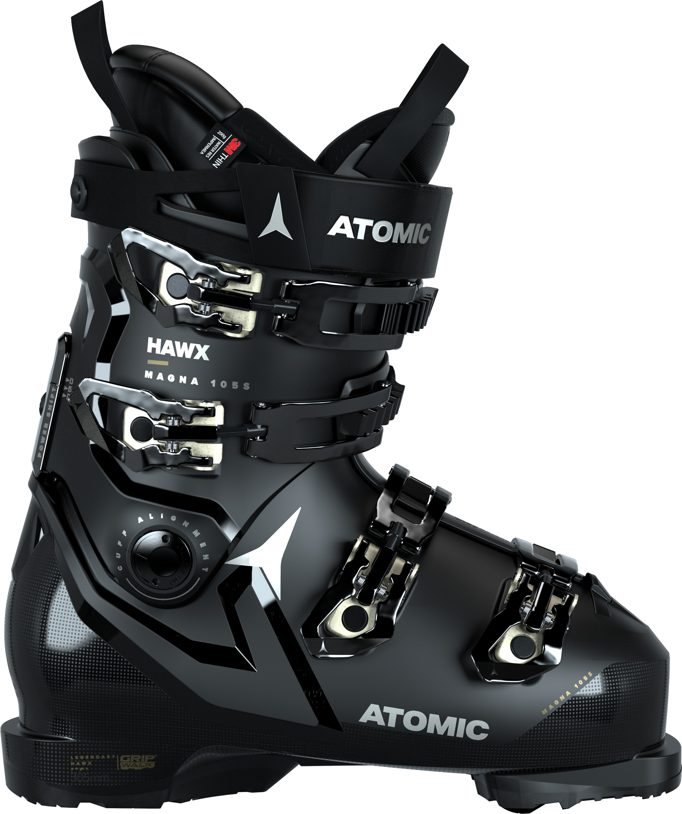 Atomic Hawx Magna 105 S W Gw | Black Gold | 27 | 887445326533 Atomic Hawx Magna 105 S W Gw | Black Gold | 27 | 887445326533