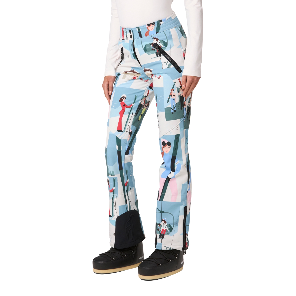 Toni Sailer Womens Ella Print Jet Pants