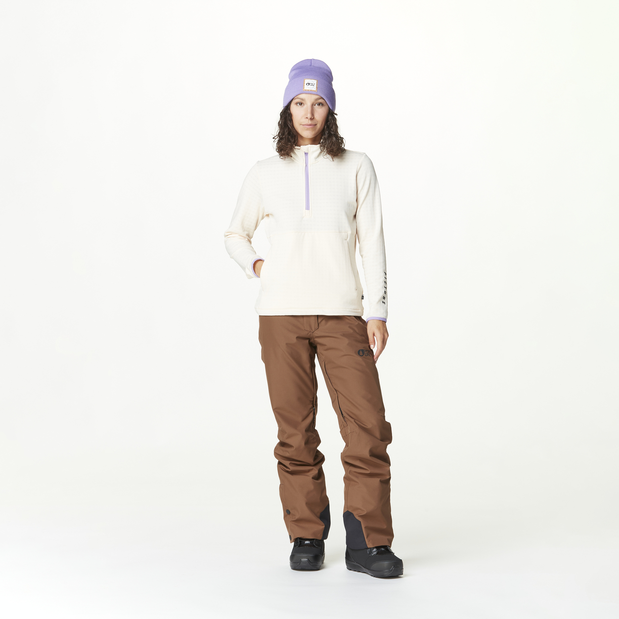 Picture Womens Bake W 1/4 Grid Fleece