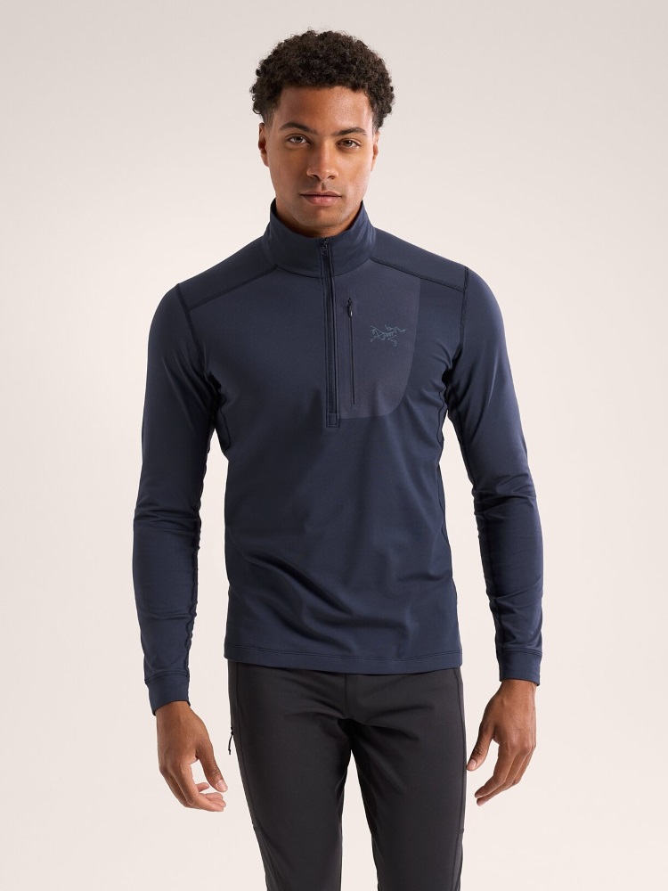 Arcteryx Mens Rho LT Zip Neck
