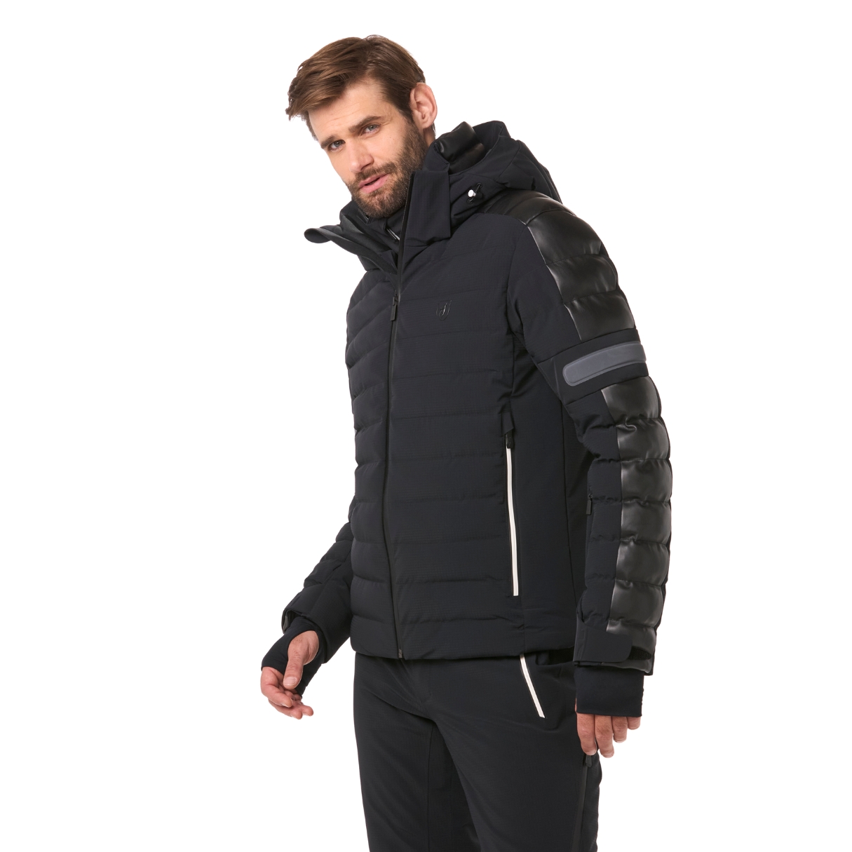 Toni Sailer Mens Gideon Faux Leather