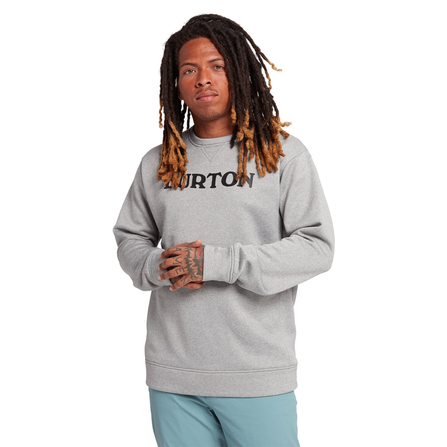 Burton Mens Oak Crew