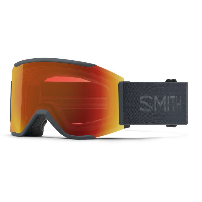 Smith Squad Mag goggle - Slate + ChromaPop Everyday Red Mirror Lens
