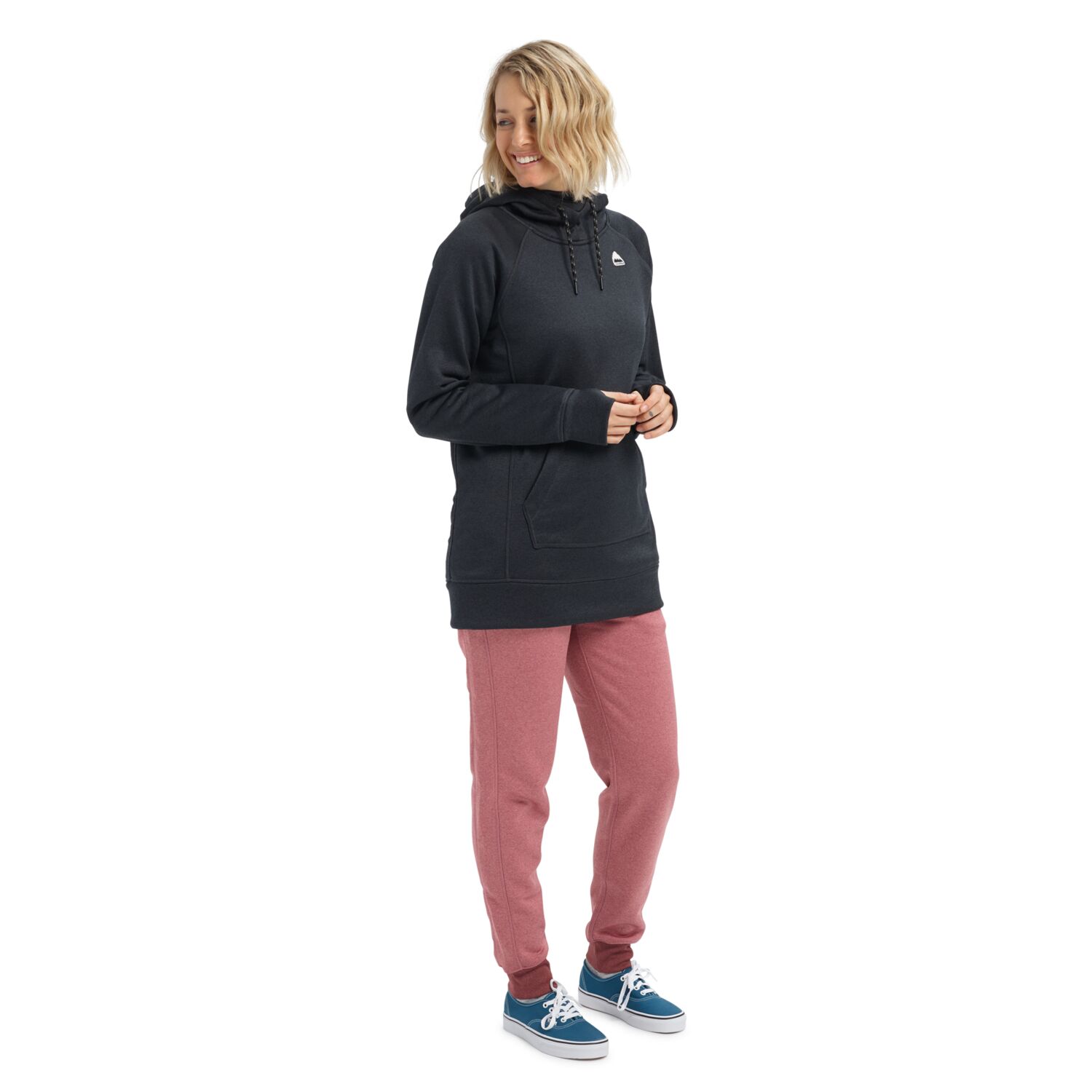 Burton Womens Oak Long Pullover Hood