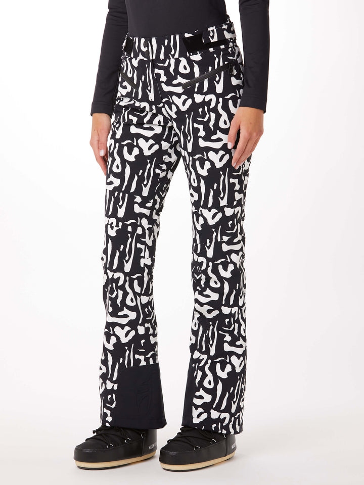 Toni Sailer Womens Amis Print Ski Pants