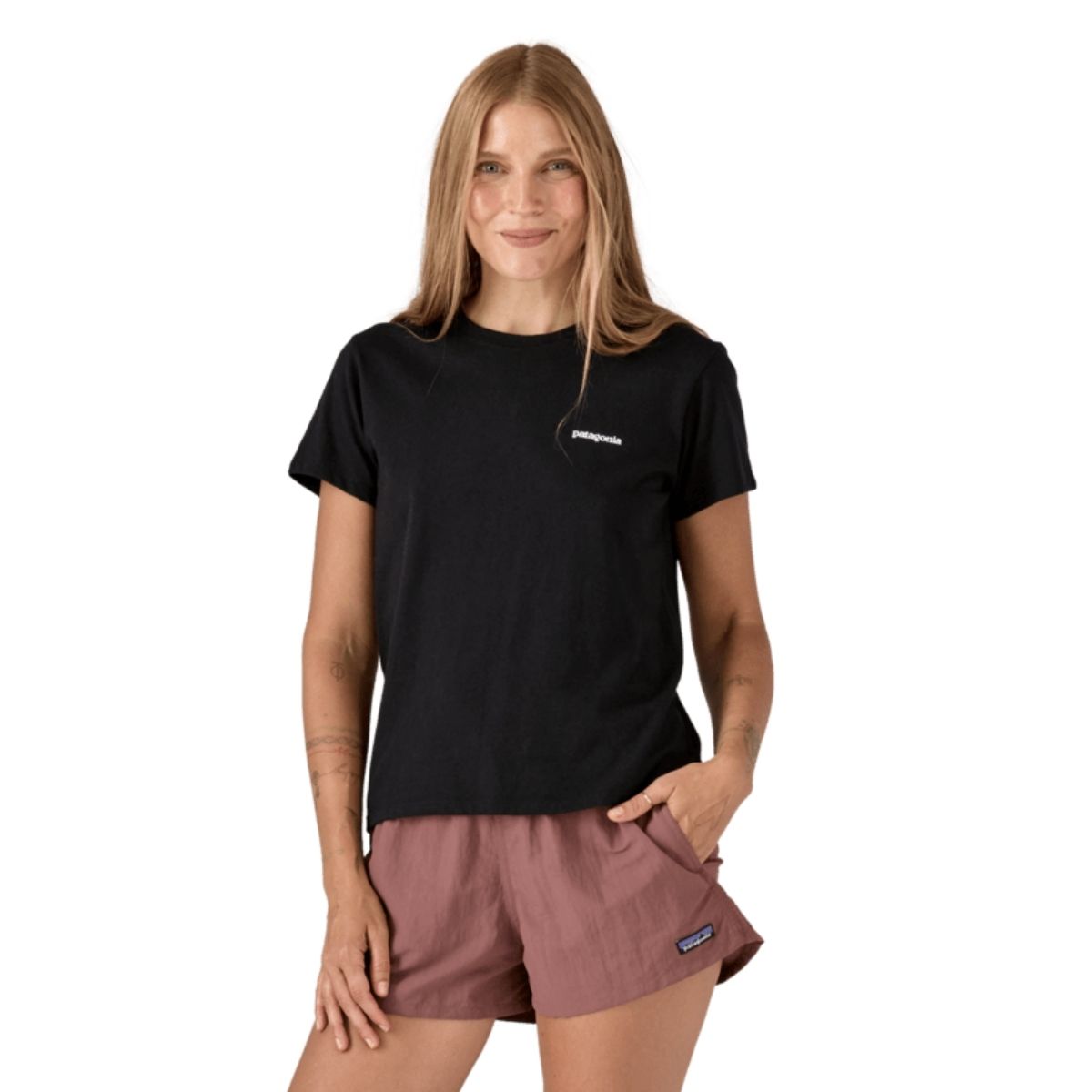 Patagonia Womens P/6 Logo Responsibili/Tee