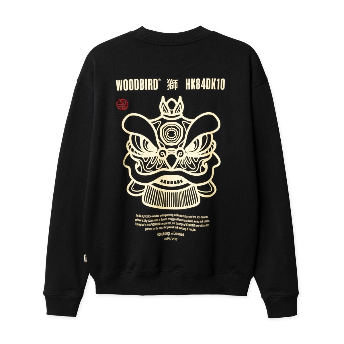 Woodbird Mens WBCane Lion Crew