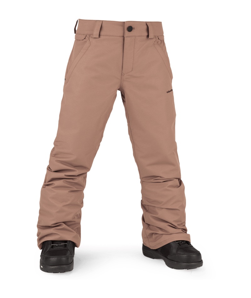 Volcom Boys Freakin Youth Snow Chino Coffee L 193573762069