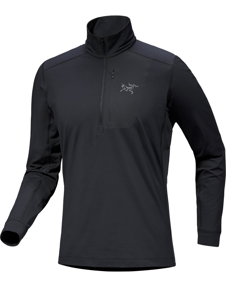Arcteryx Mens Rho LT Zip Neck
