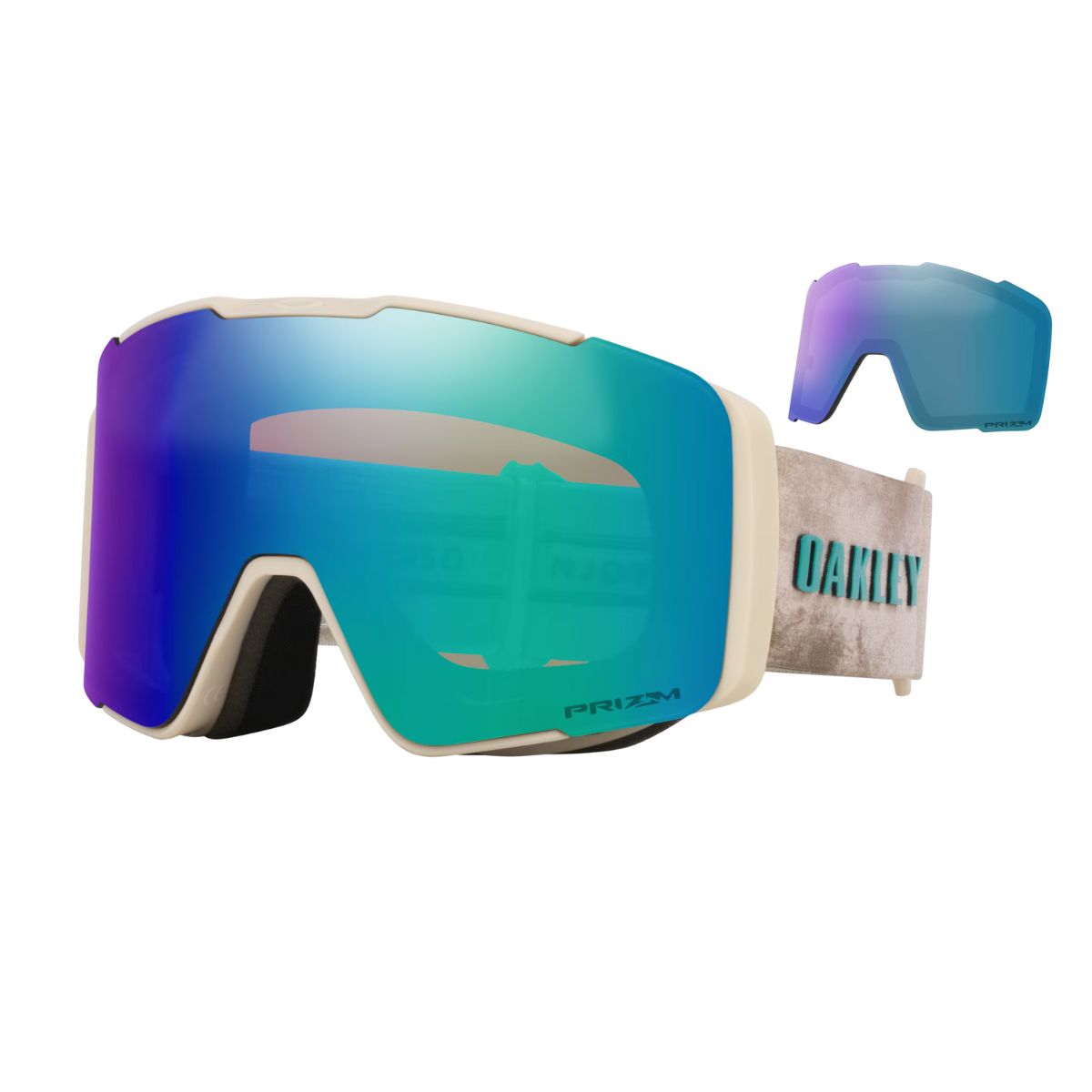 Oakley Line Miner Pro M _ Jamie Anderson Signature _ Prizm Argon _and_ Prizm Iced