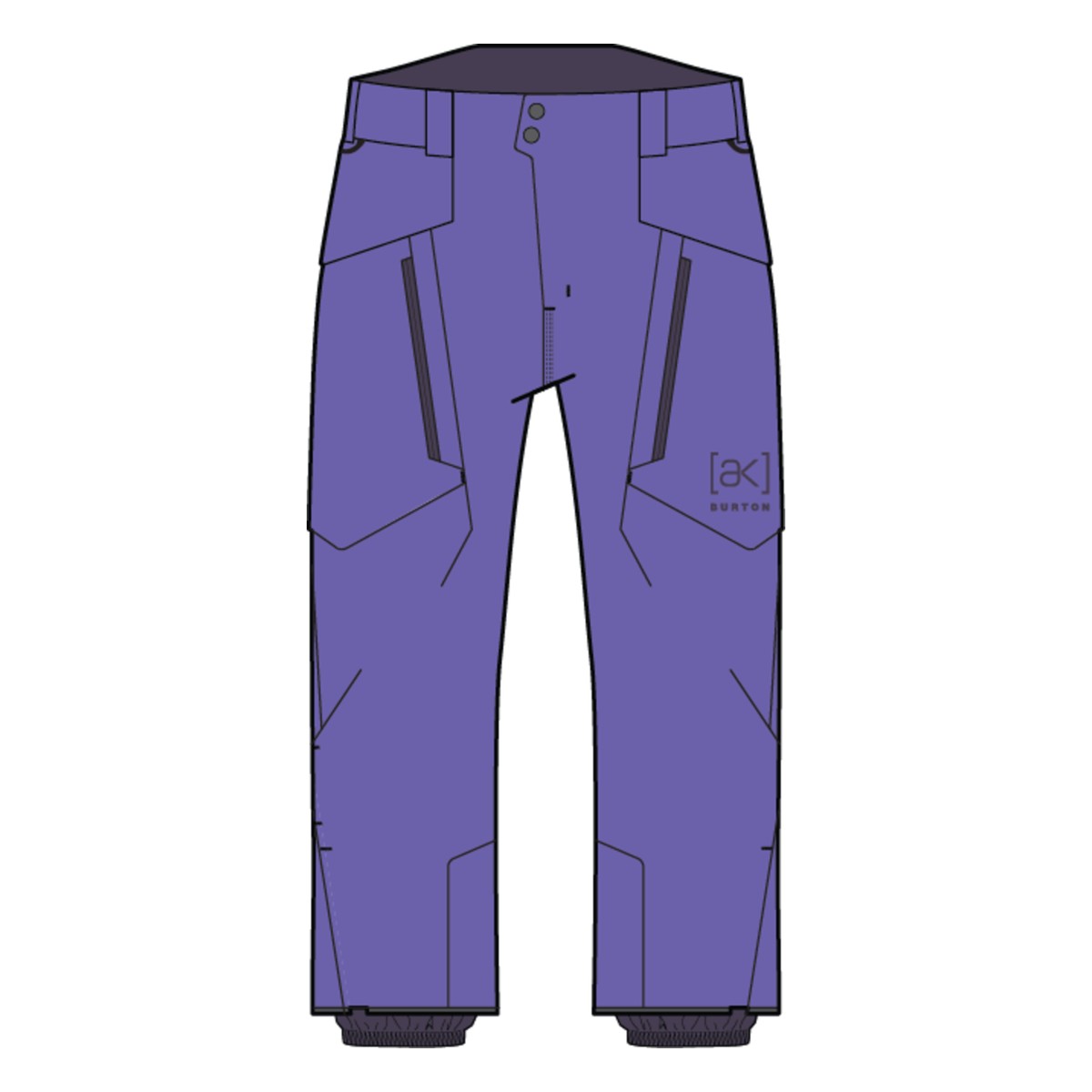 Burton Mens ak Swash Insulated Gore-Tex 2L Pants