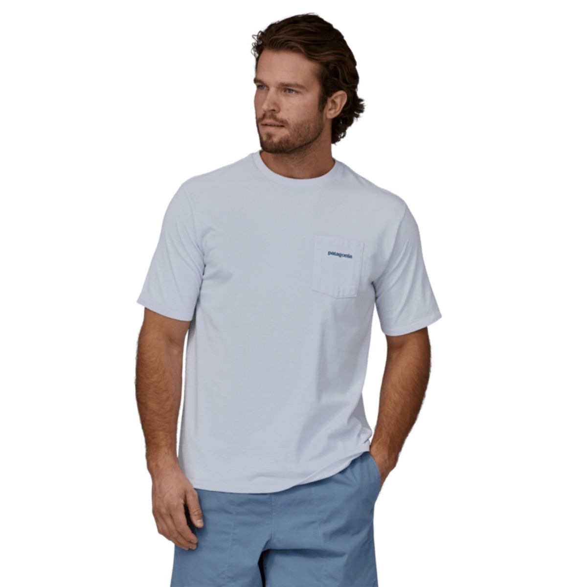 Patagonia Mens Boardshort Logo Pocket Responsibili/Tee