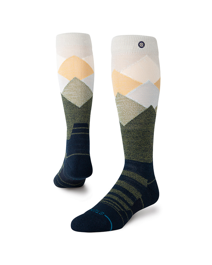 Stance Misty Mid Wool Snow Stance Misty Mid Wool Snow
