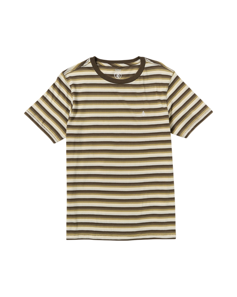 Volcom Mens Level Stone Crew SS