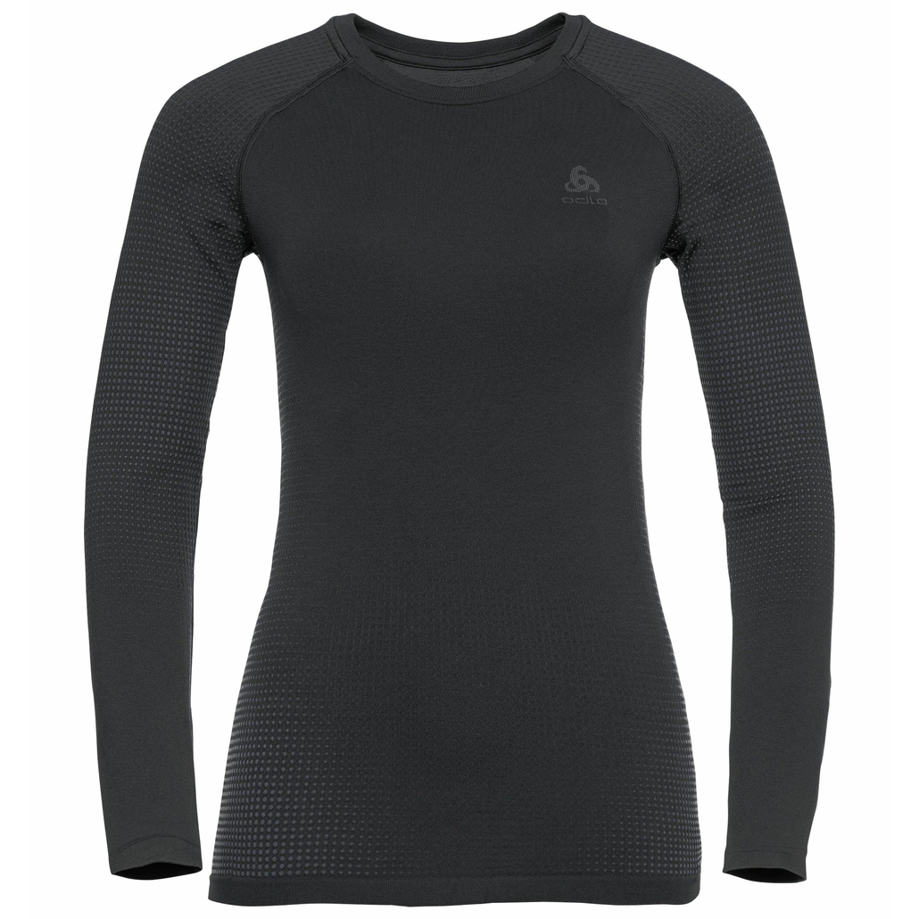 Odlo W BL TOP Crew neck L/S PERFORMANCE WARM ECO