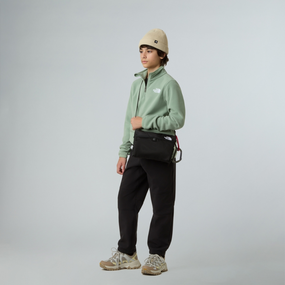 The North Face Teen Glacier  1/4 Zip Pullover