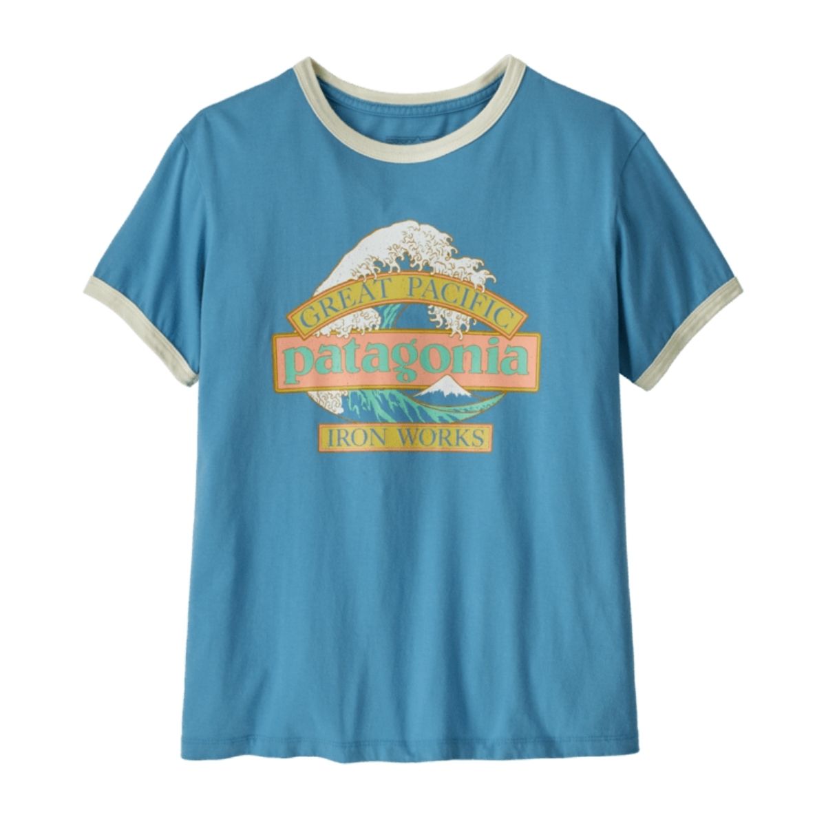 Patagonia Womens Great Waves Ringer Tee