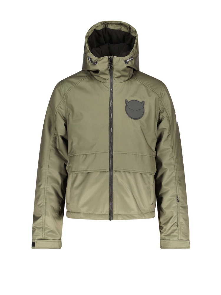 Superrebel Boys Space Ski Technical Fleece Hooded Jacket Superrebel Boys Space Ski Technical Fleece Hooded Jacket