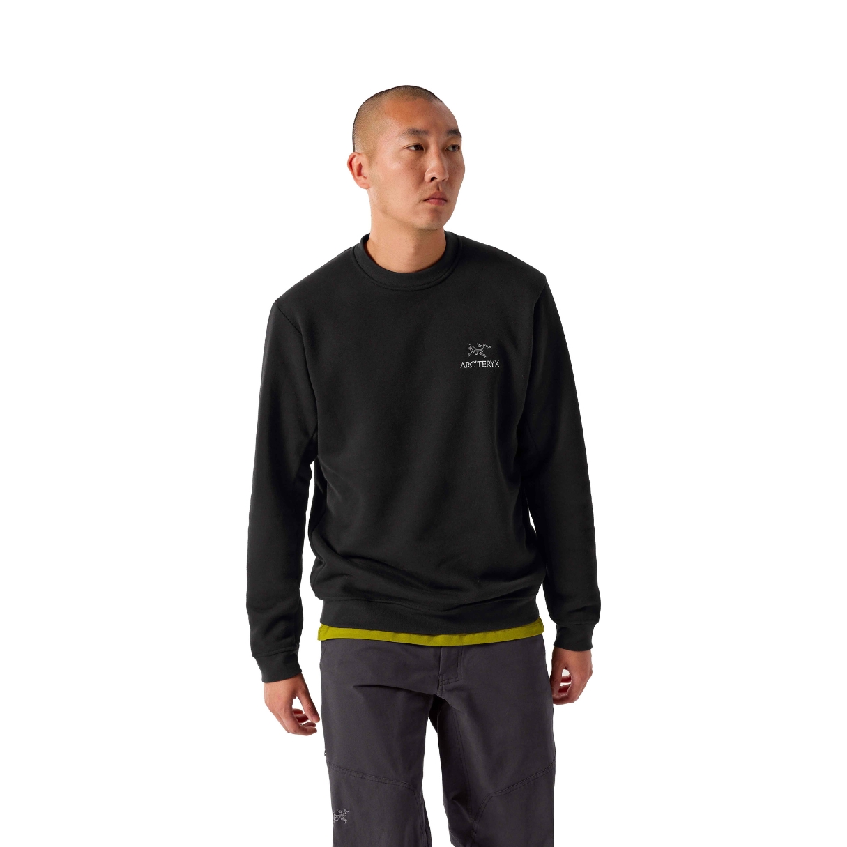 Arcteryx Mens Emblem Fleece Crew