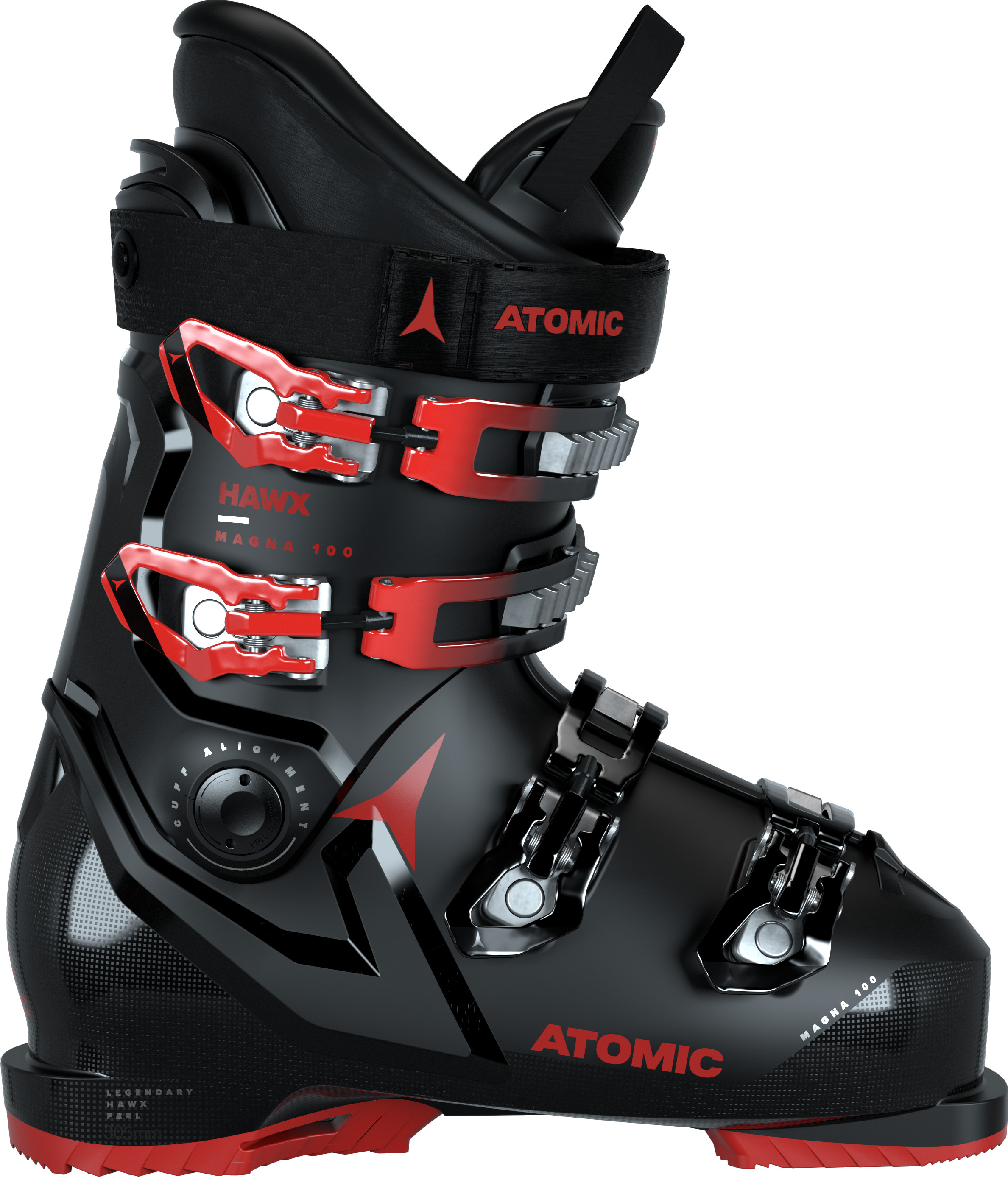 Macadam Radioactief Geruïneerd Atomic Hawx Magna 100 | Black Red | 29 | 887445322580