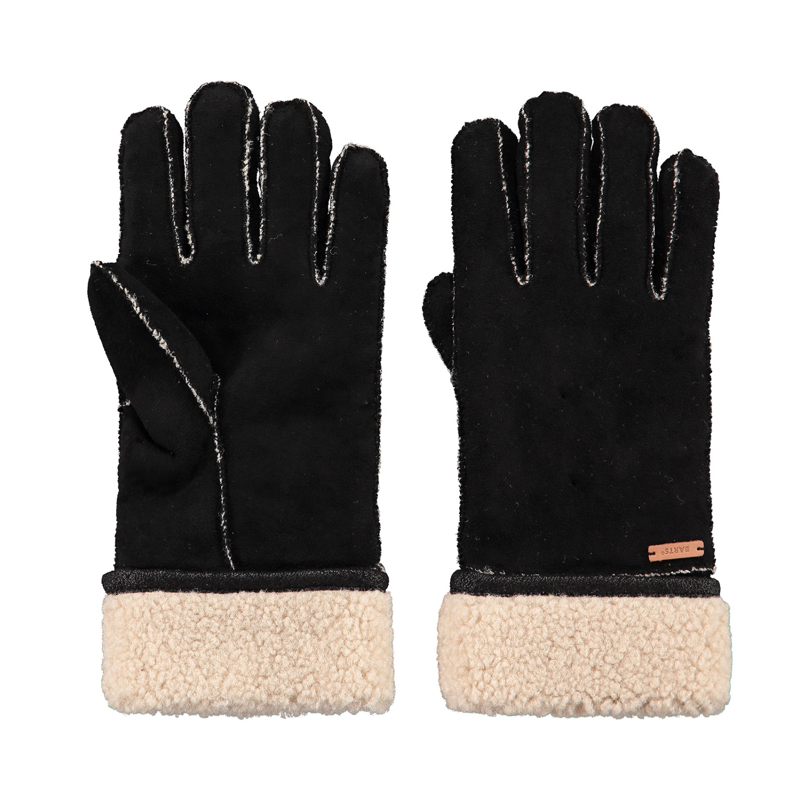 Accessoires Handschoenen & wanten Winterhandschoenen Satijnen knoop. Aanpasbare Wanten "Colette" Zuivere wol 