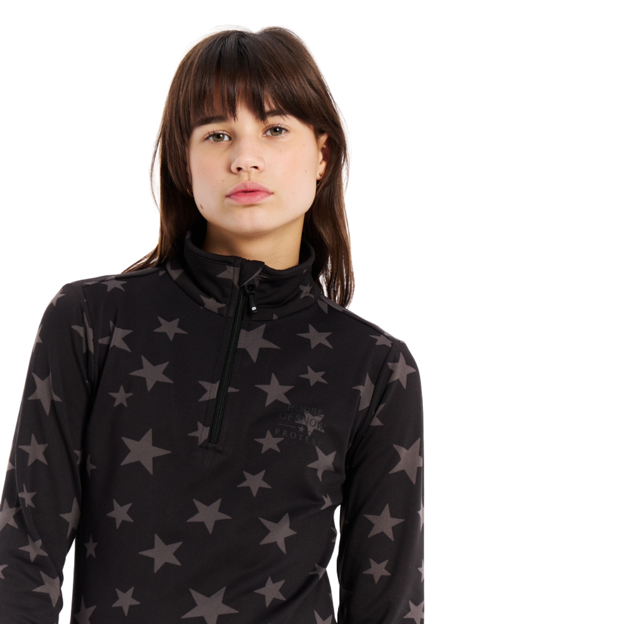 Protest Girls Prtxray Jr  1/4 Zip Active Top