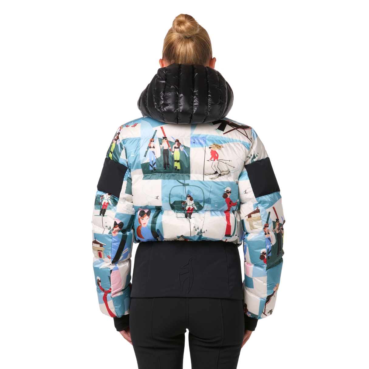 Toni Sailer Womens Bernadette Print Ski Jacket