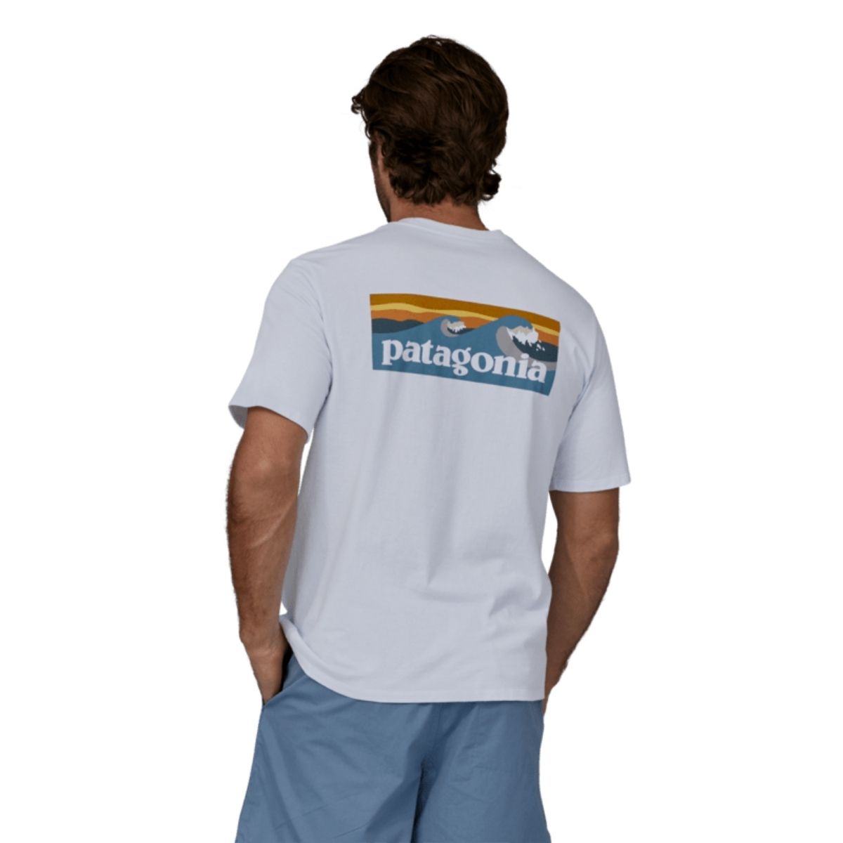 Patagonia Mens Boardshort Logo Pocket Responsibili/Tee