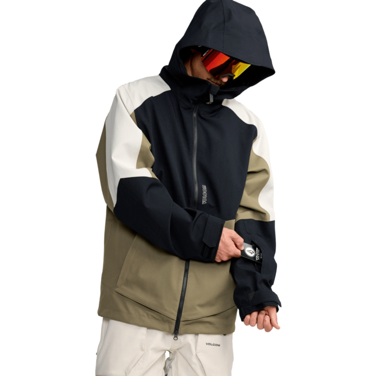 Volcom Mens Brighton Full Zip Jacket