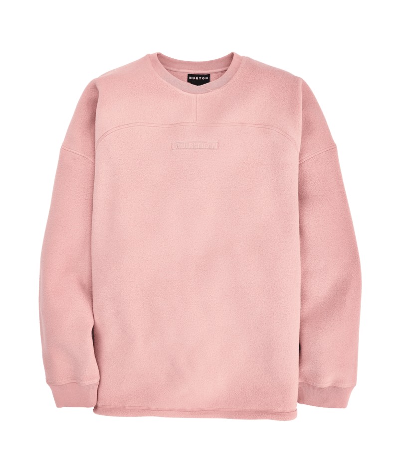 Burton Mens Cinder Crewneck Fleece 650 powder blush XL 9010510596673