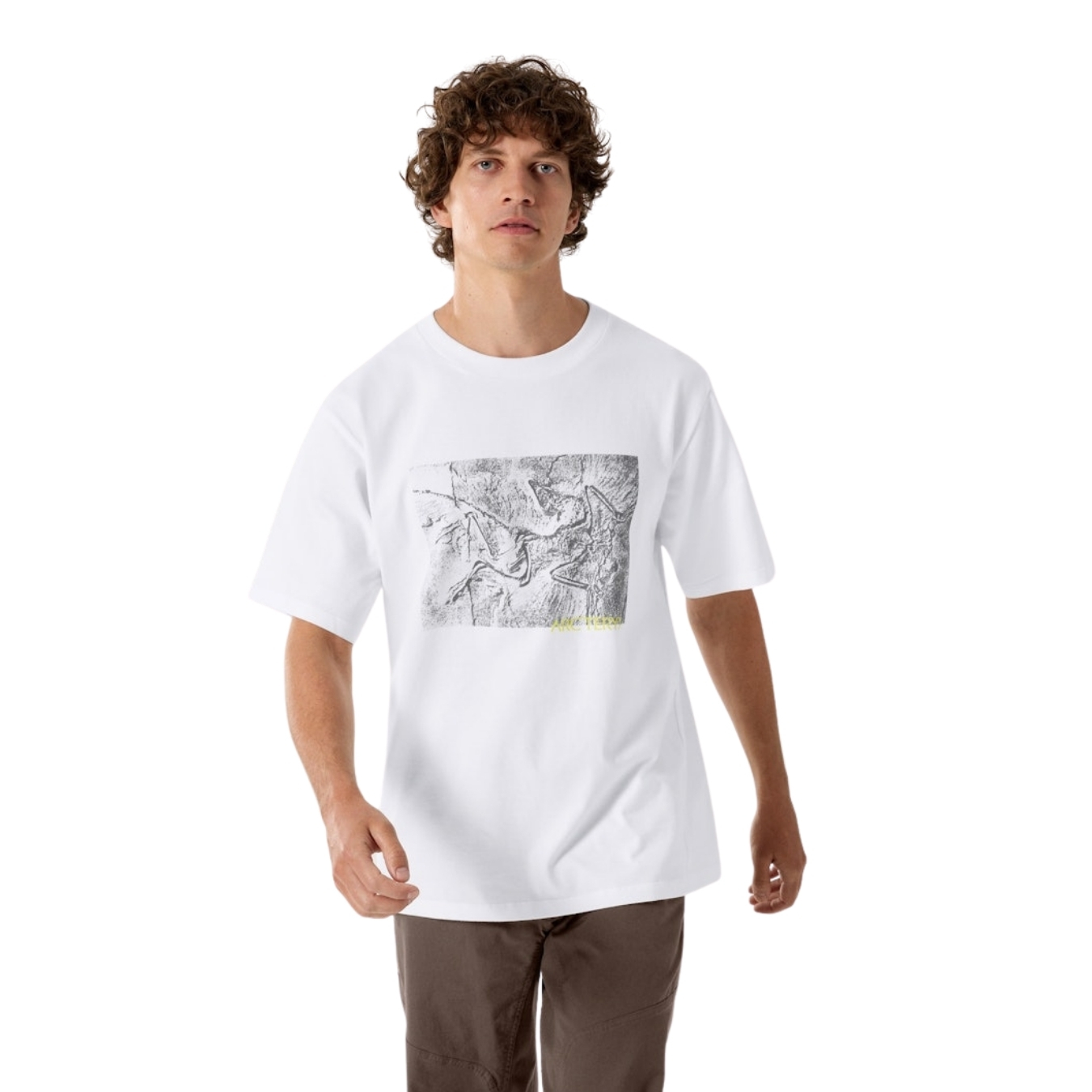 ArcTeryx Mens Kragg Cotton Lithographica SS