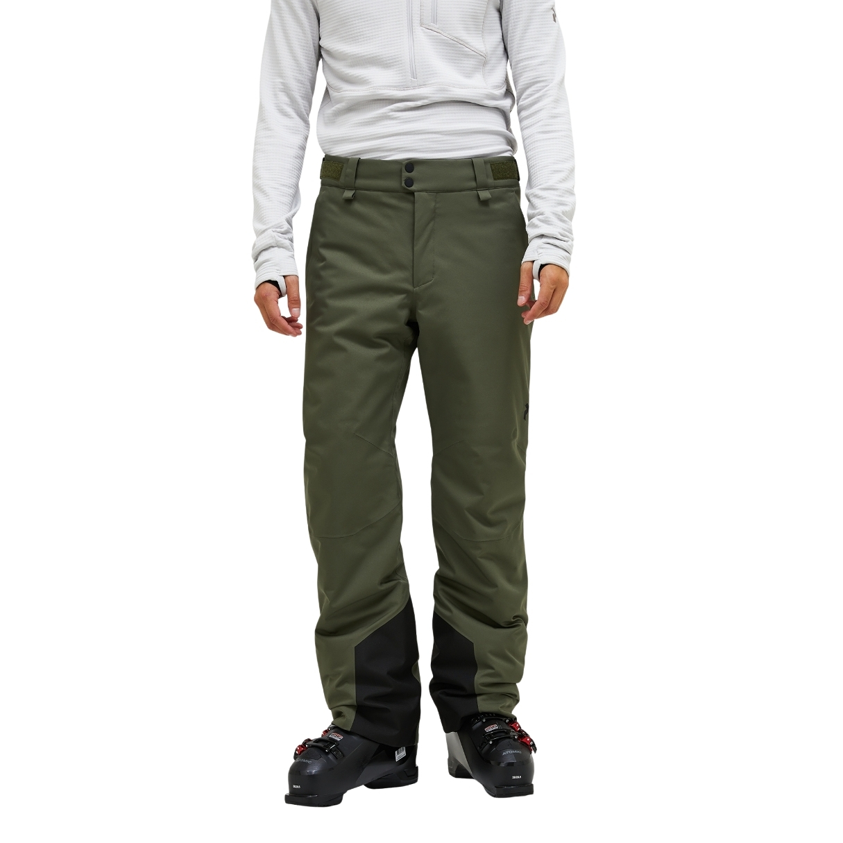 Peak Performance Mens Maroon Insulated Pants