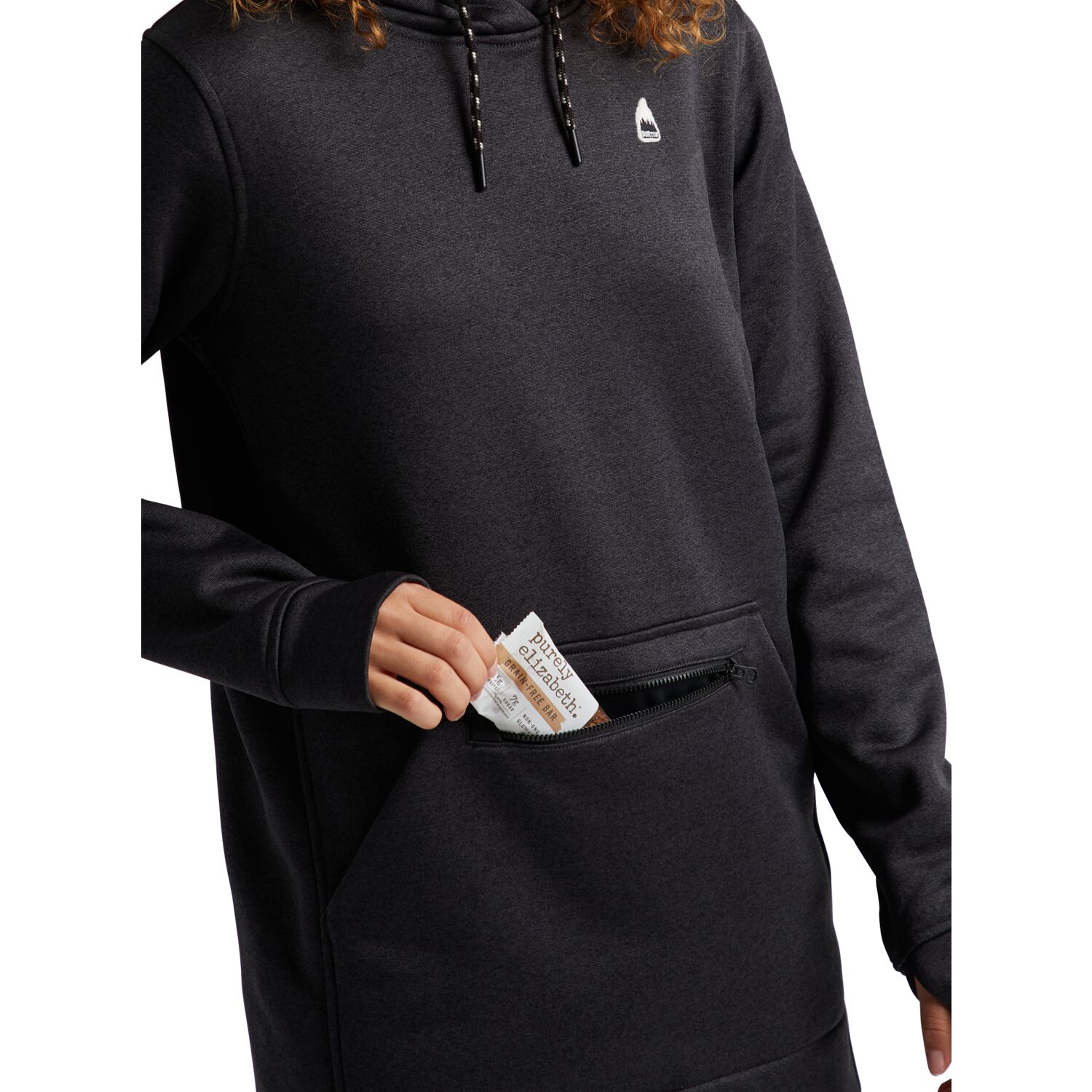 Burton Womens Oak Long Pullover Hood
