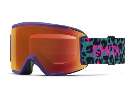 Smith Grom _ Neon Cheetah_Chrom_ Everyday Red Mirror Multi color One