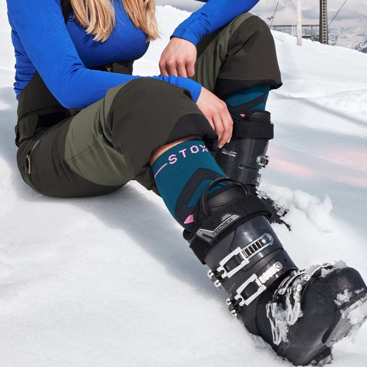 Stox Womens Skiing Merino Socks