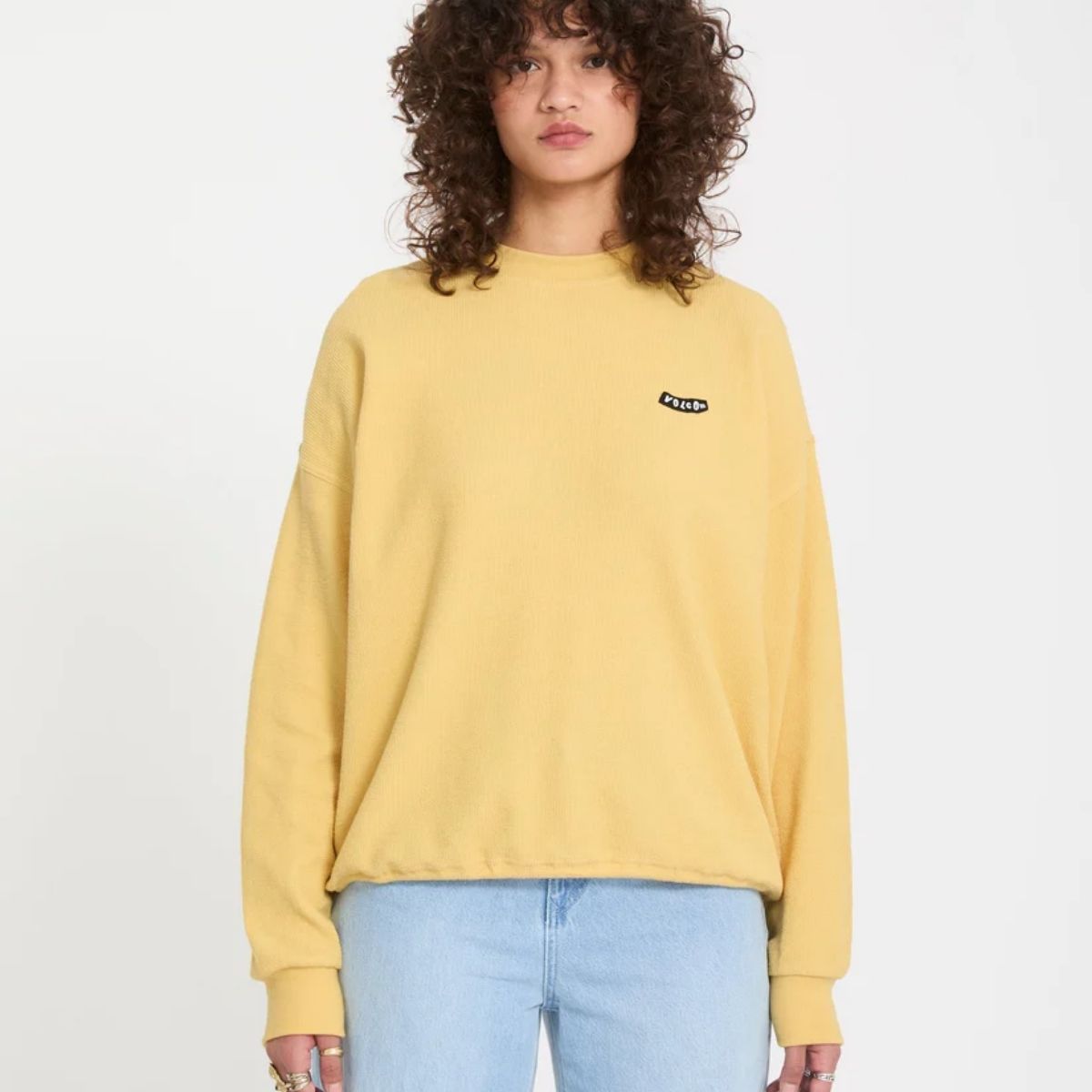 Volcom Womens Sweeterry Crew