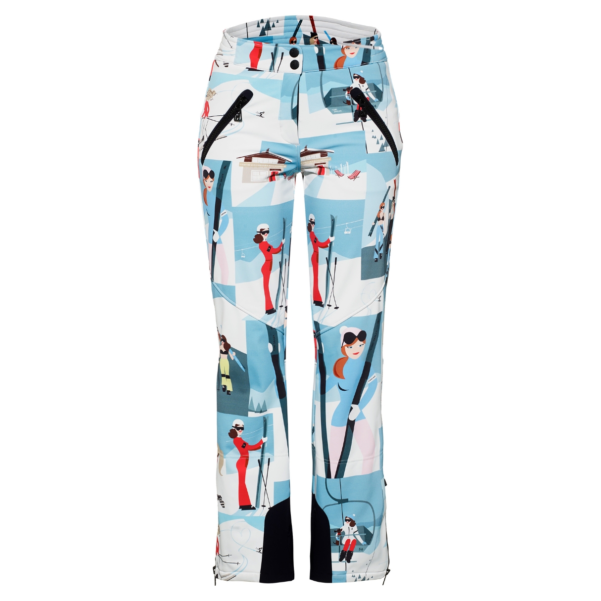 Toni Sailer Womens Ella Print Jet Pants